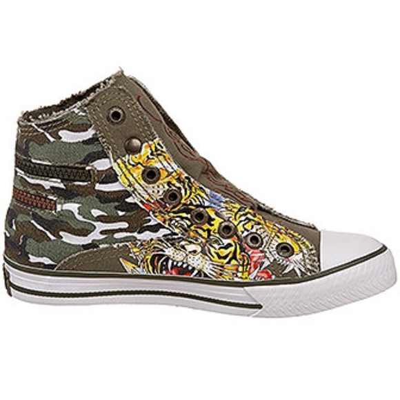 Ed Hardy Kids HR Atlanta Fashion Sneaker Shoes - Picture 3 of 7